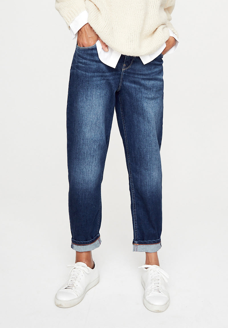 MAYA Mom Jeans - mittelblau 523-24M