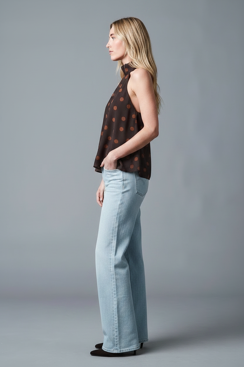 ADELE Wide Leg - Hellblau - 530-36M