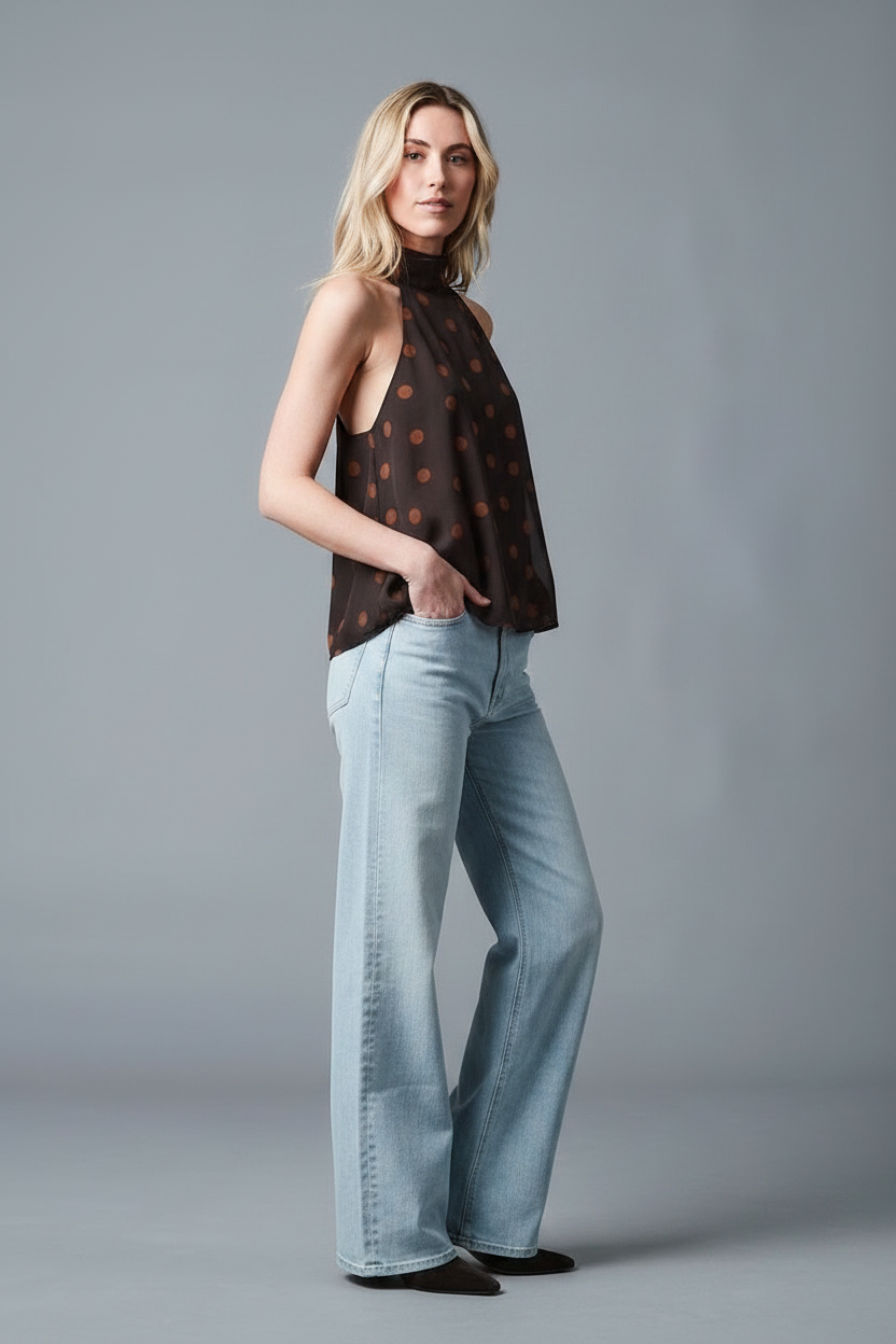 ADELE Wide Leg - Hellblau - 530-36M