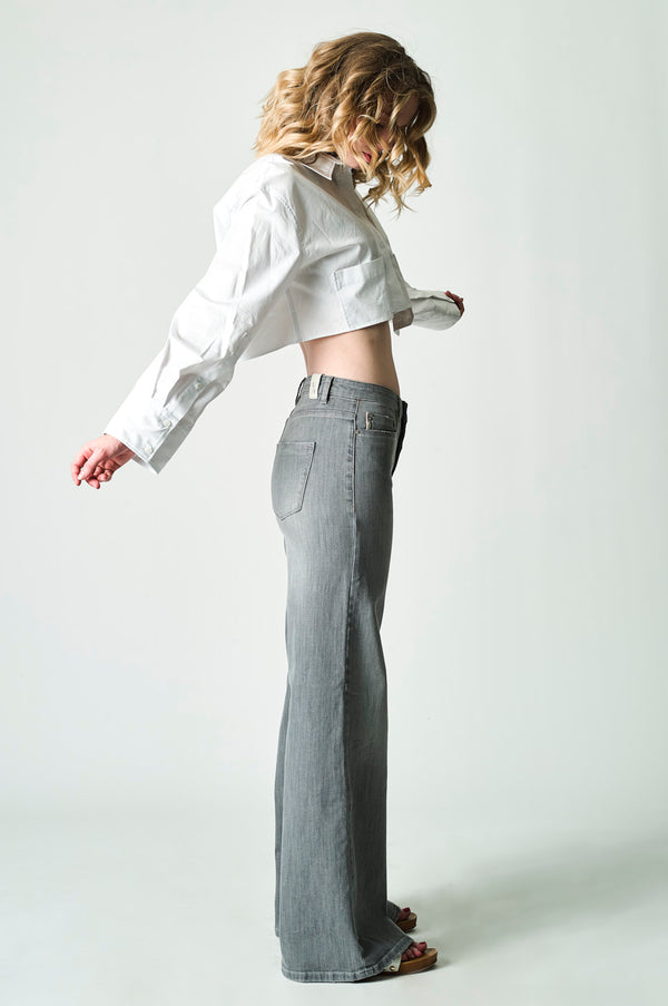 ADELE Relaxed Fit - Grau 730-36M **NEU**