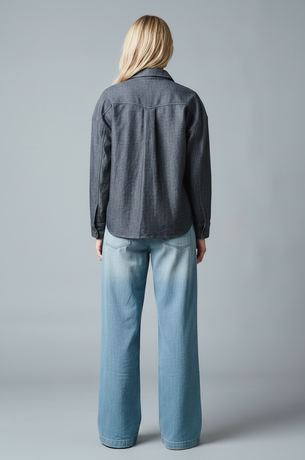 AMY Wide Leg - Hellbalu - 530-36M