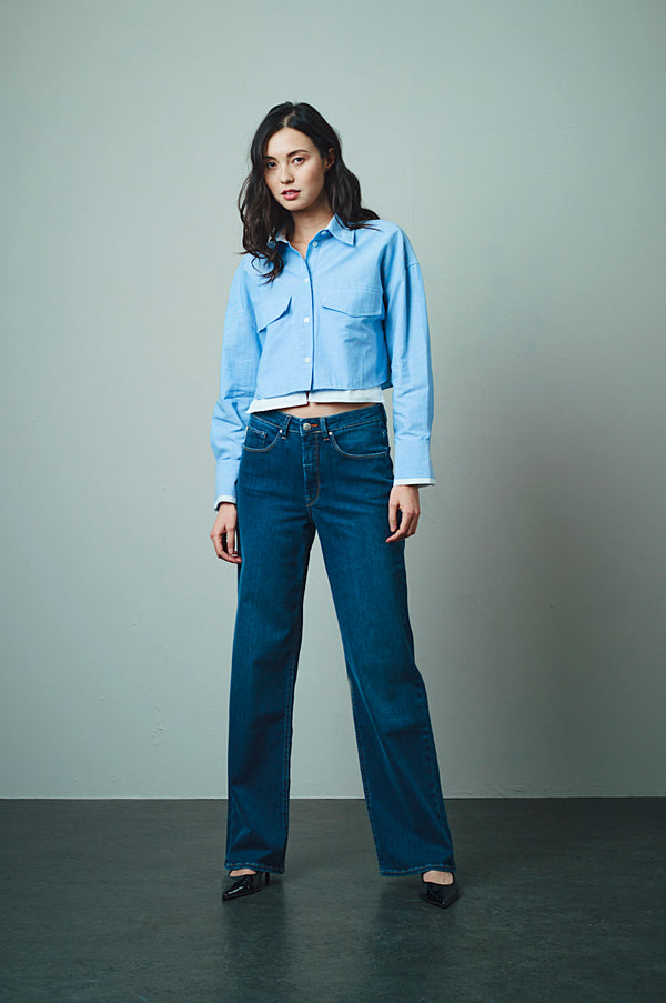 AVA 2 Wide Leg - Dunkelblau 500-6M