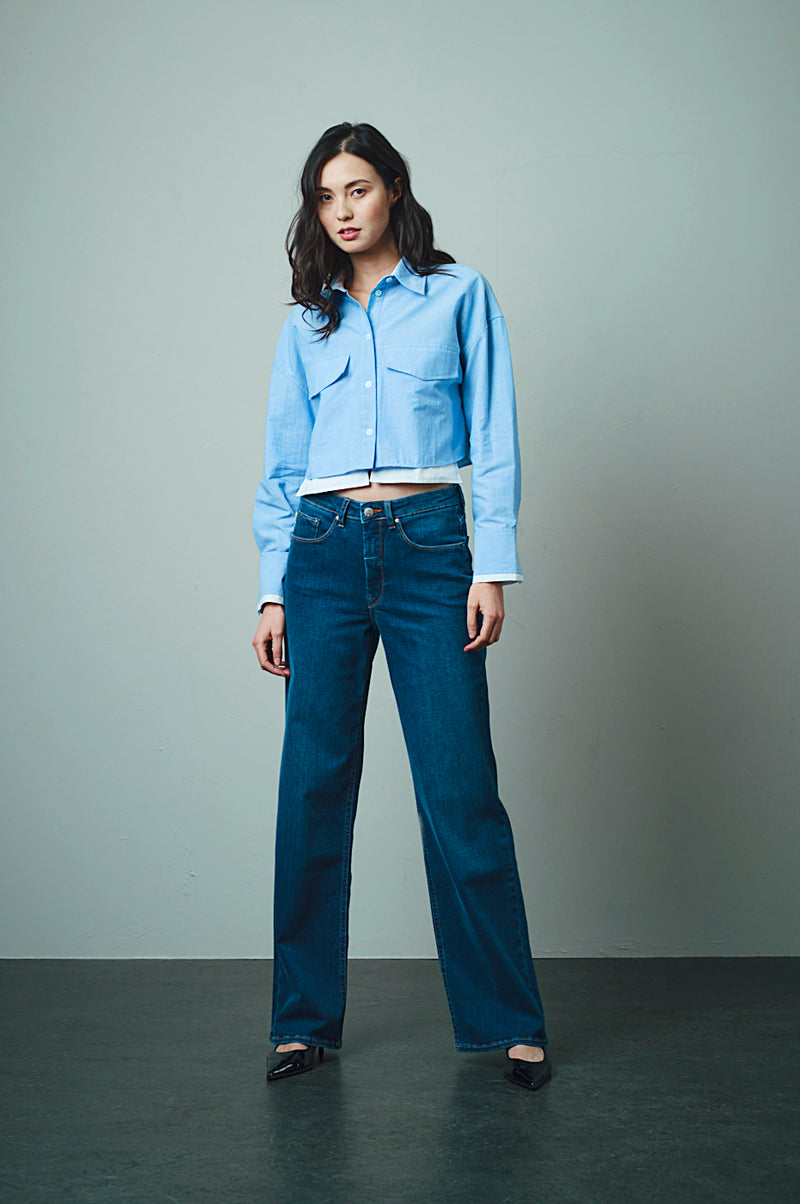 AVA 2 Wide Leg - Dunkelblau 500-6M