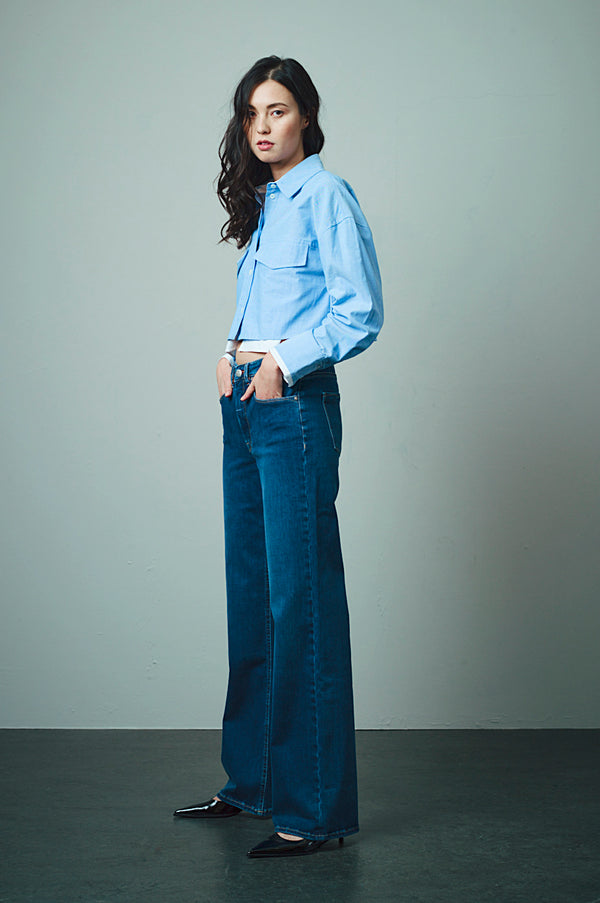 AVA 2 Wide Leg - Dunkelblau 500-6M
