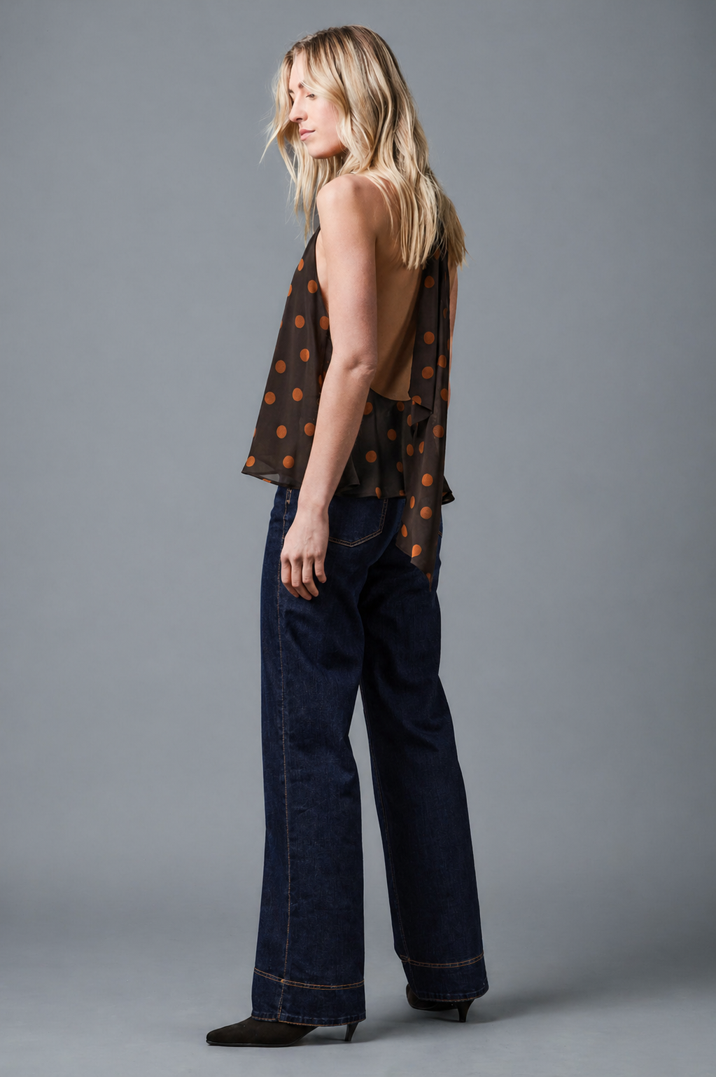 AVA Wide Leg - Dunkelblau - 503-6M