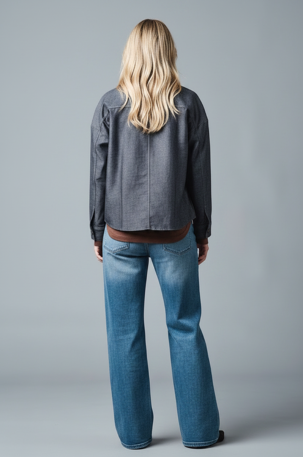 AVA Wide Leg - Hellblau 530-36M