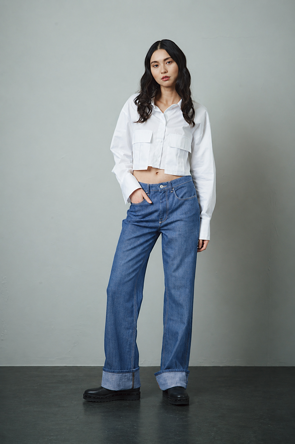 ALICE Wide Leg - Hellblau - 533-36M