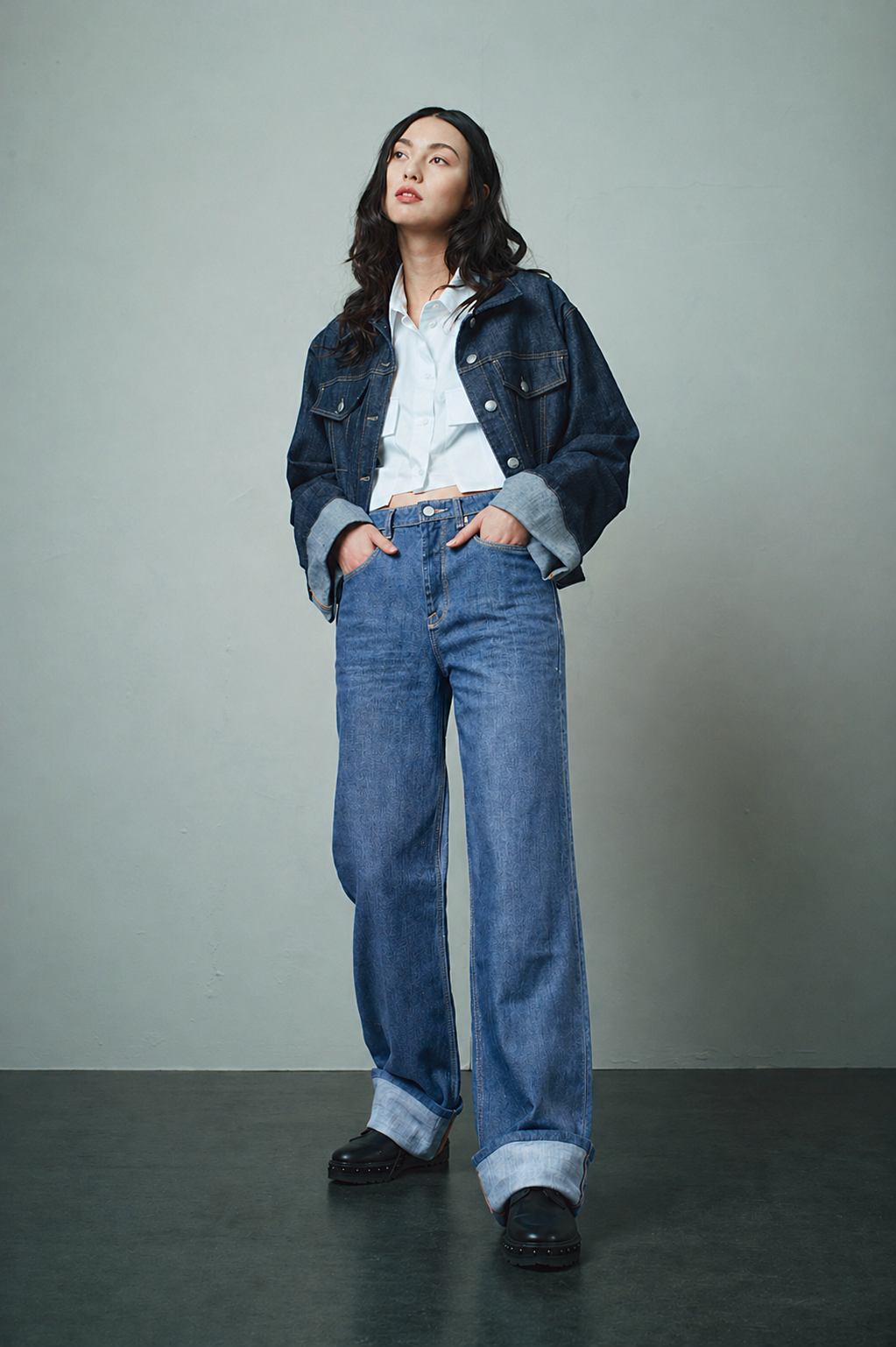 ALICE Wide Leg - Hellblau - 533-36M