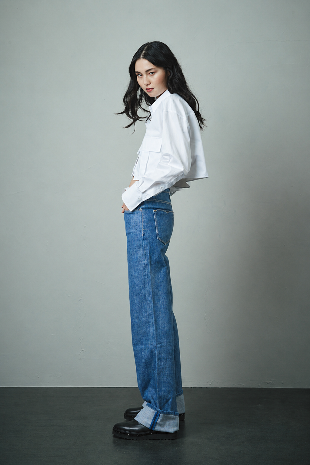 ALICE Wide Leg - Hellblau - 533-36M