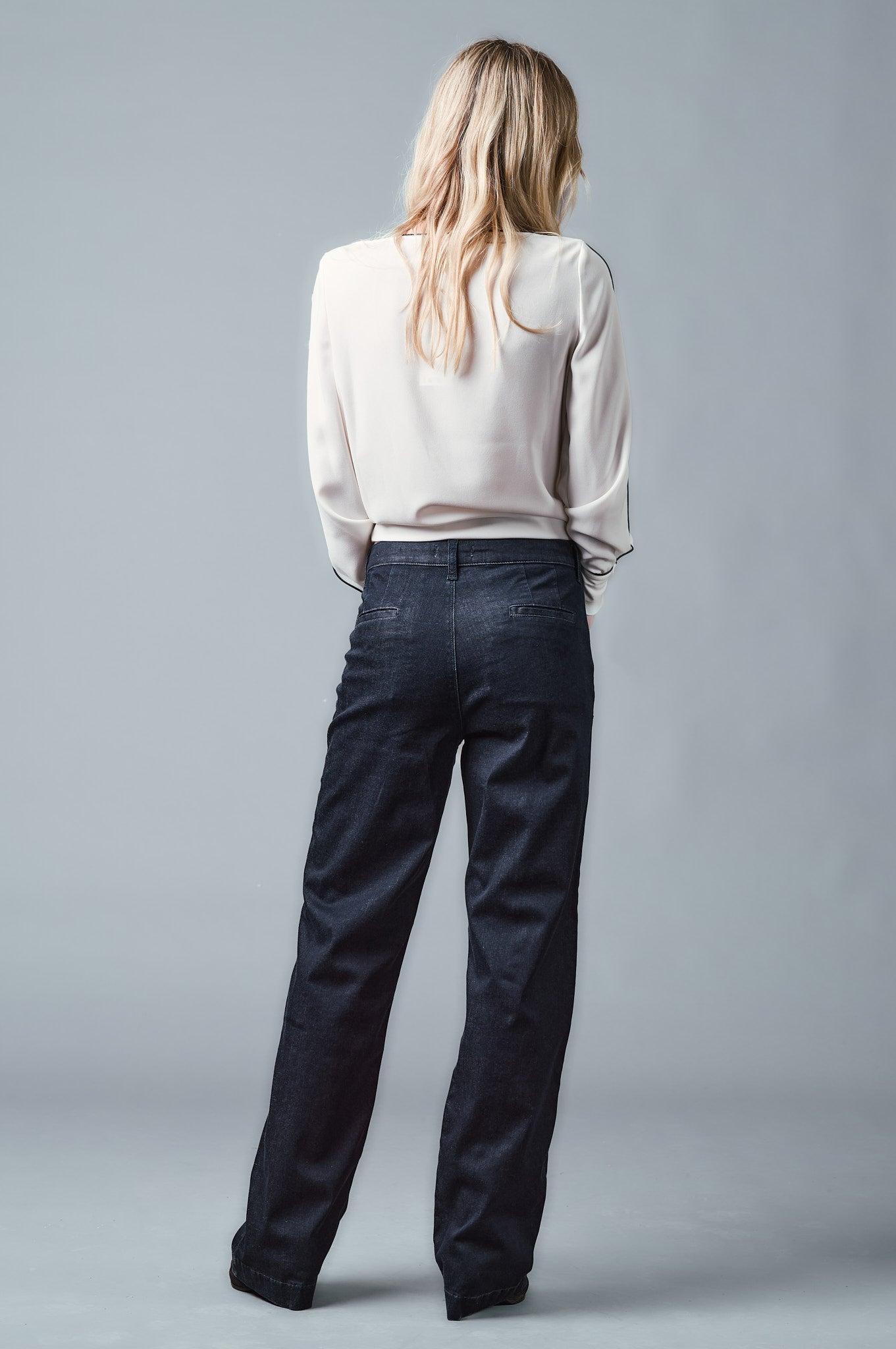AMIRA Wide Leg - Dunkelblau - 500-6M