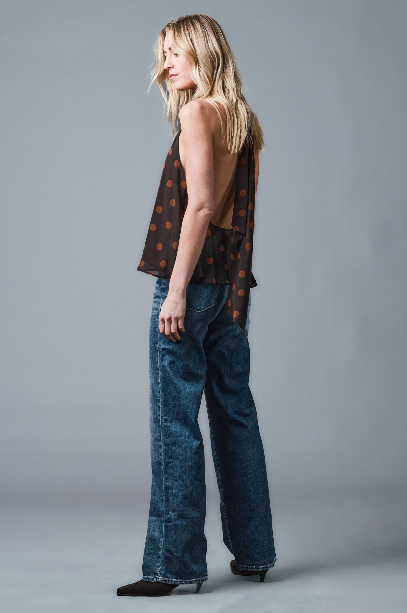 AVA Wide Leg - Dunkelblau - 513-12M