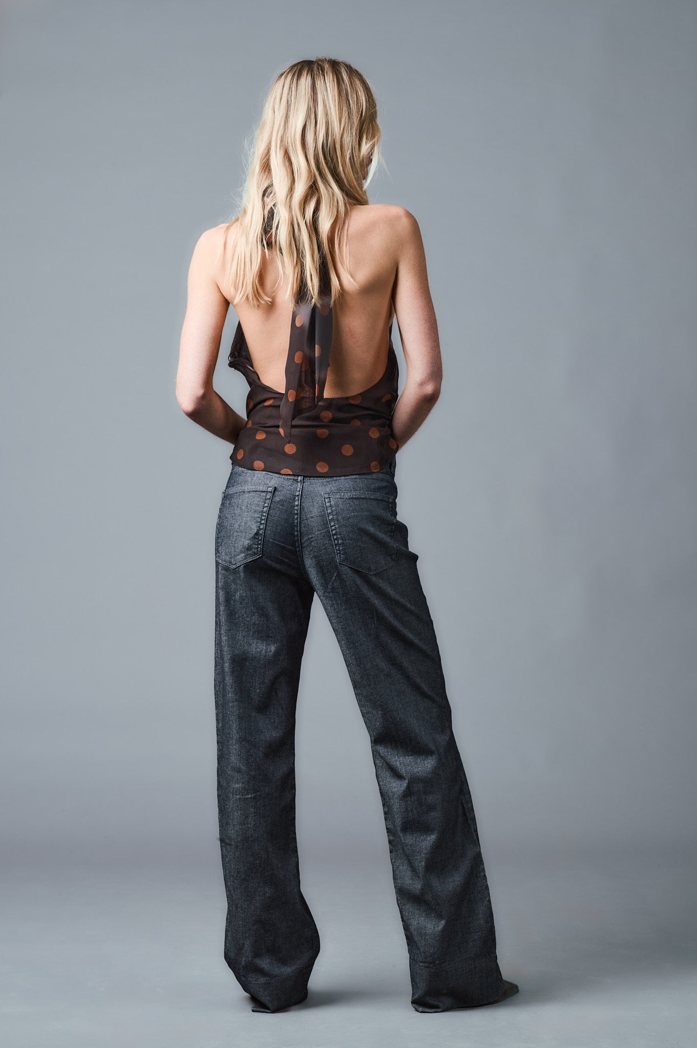 AVA Wide Leg - Dunkelblau - 510-12M