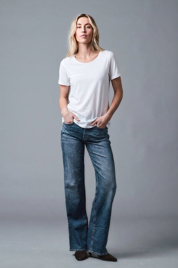 Five Fellas CHLOE T-Shirt Slim Fit Weiss