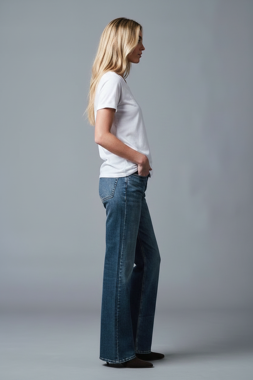 CHLOE - T-Shirt - Slim Fit - Weiß