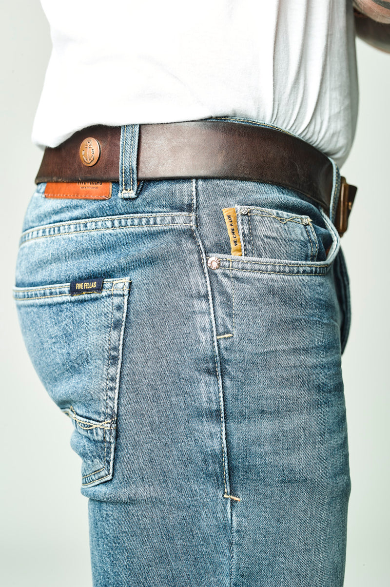 DANNY Slim Fit - hellblau 533-36M