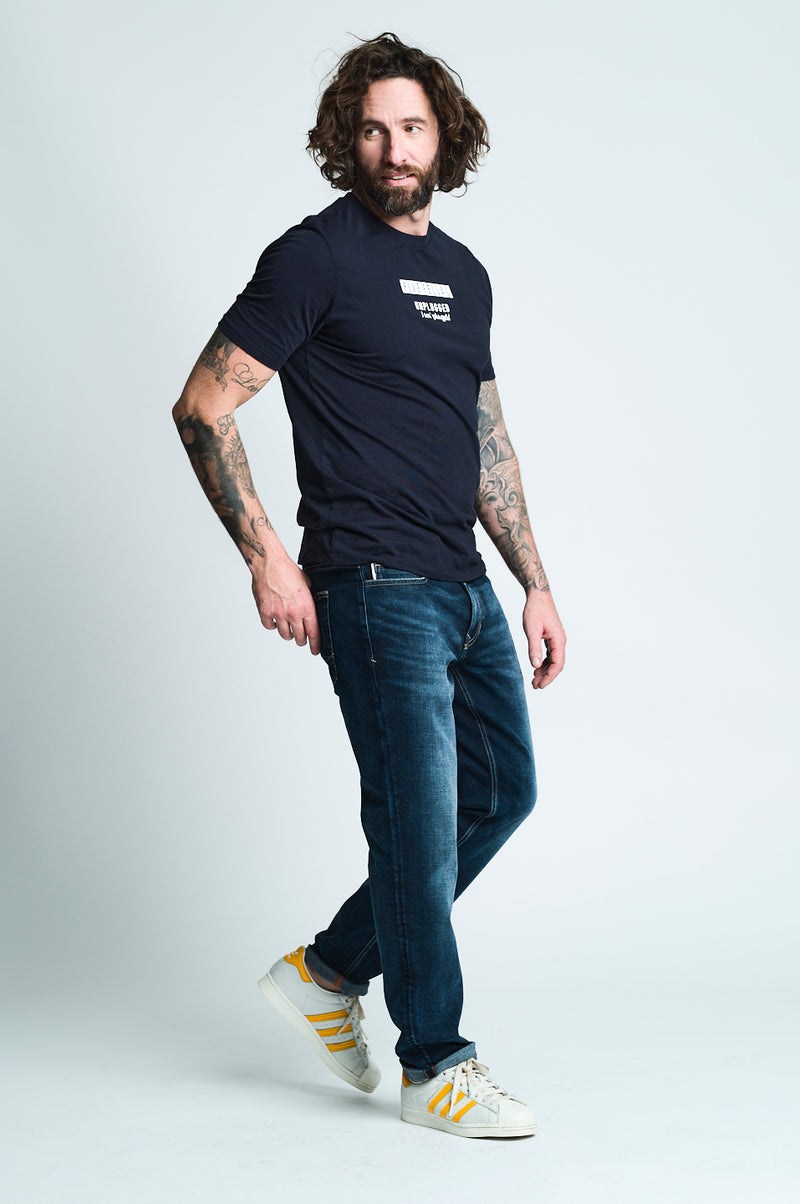 DANNY Slim Fit - blau 513-12M