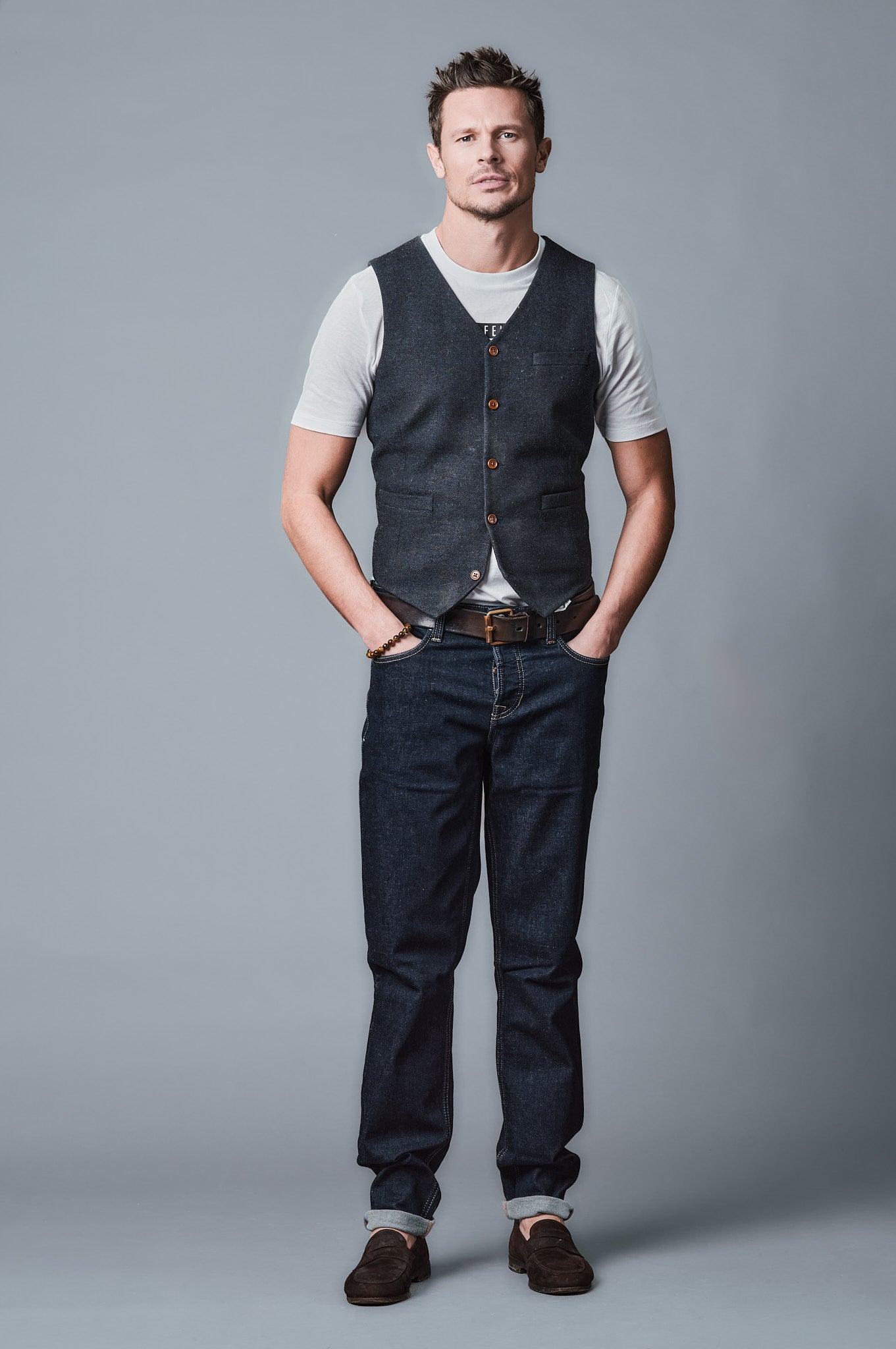 DANNY Slim Fit - Rinsed Wash - 504-6M