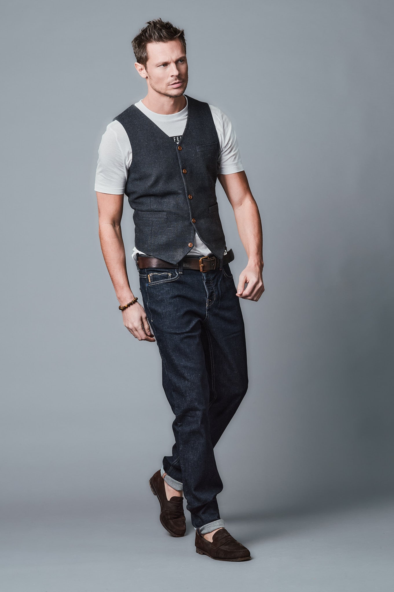 DANNY Slim Fit - Rinsed Wash - 504-6M