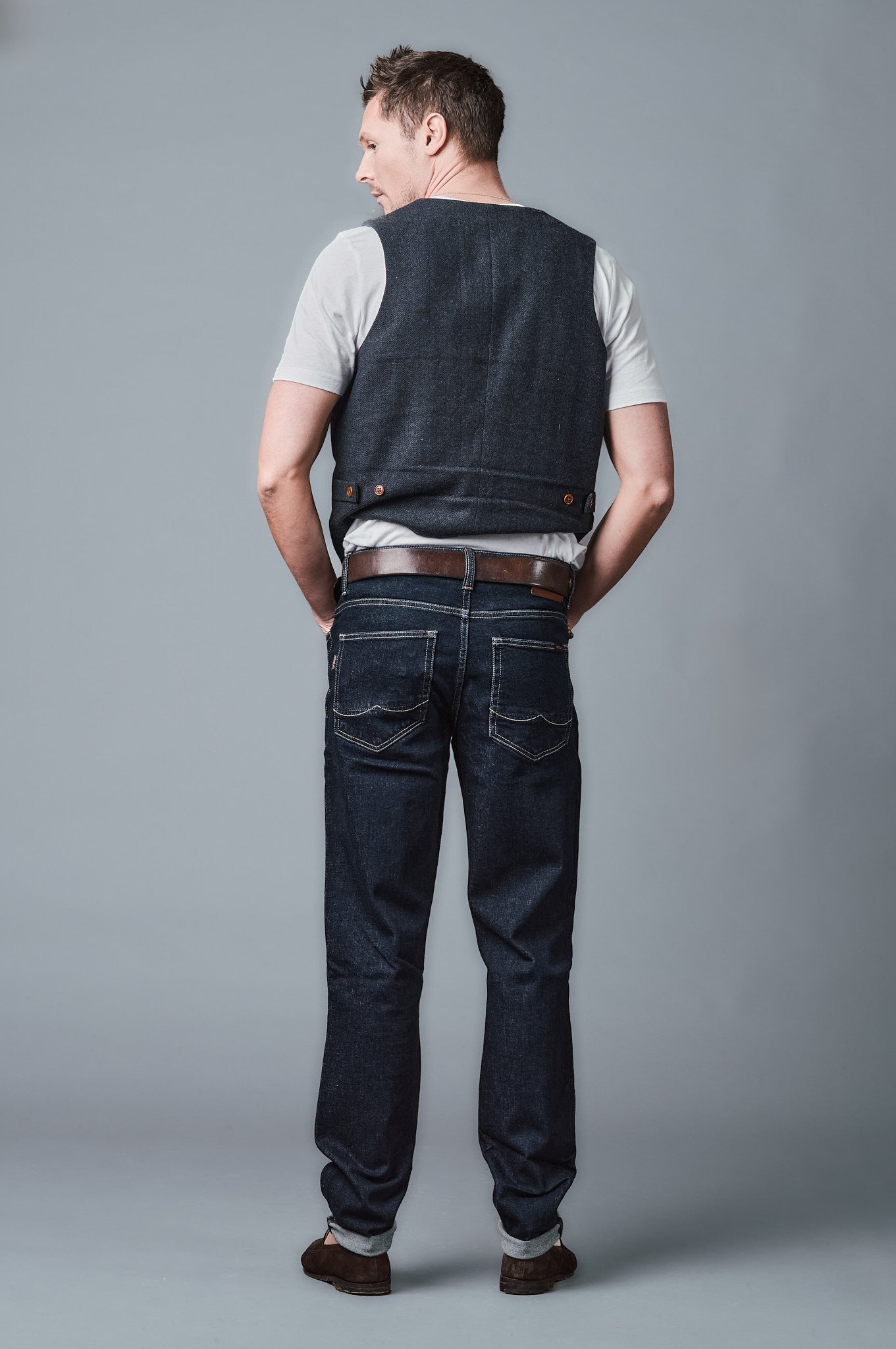 DANNY Slim Fit - Rinsed Wash - 504-6M