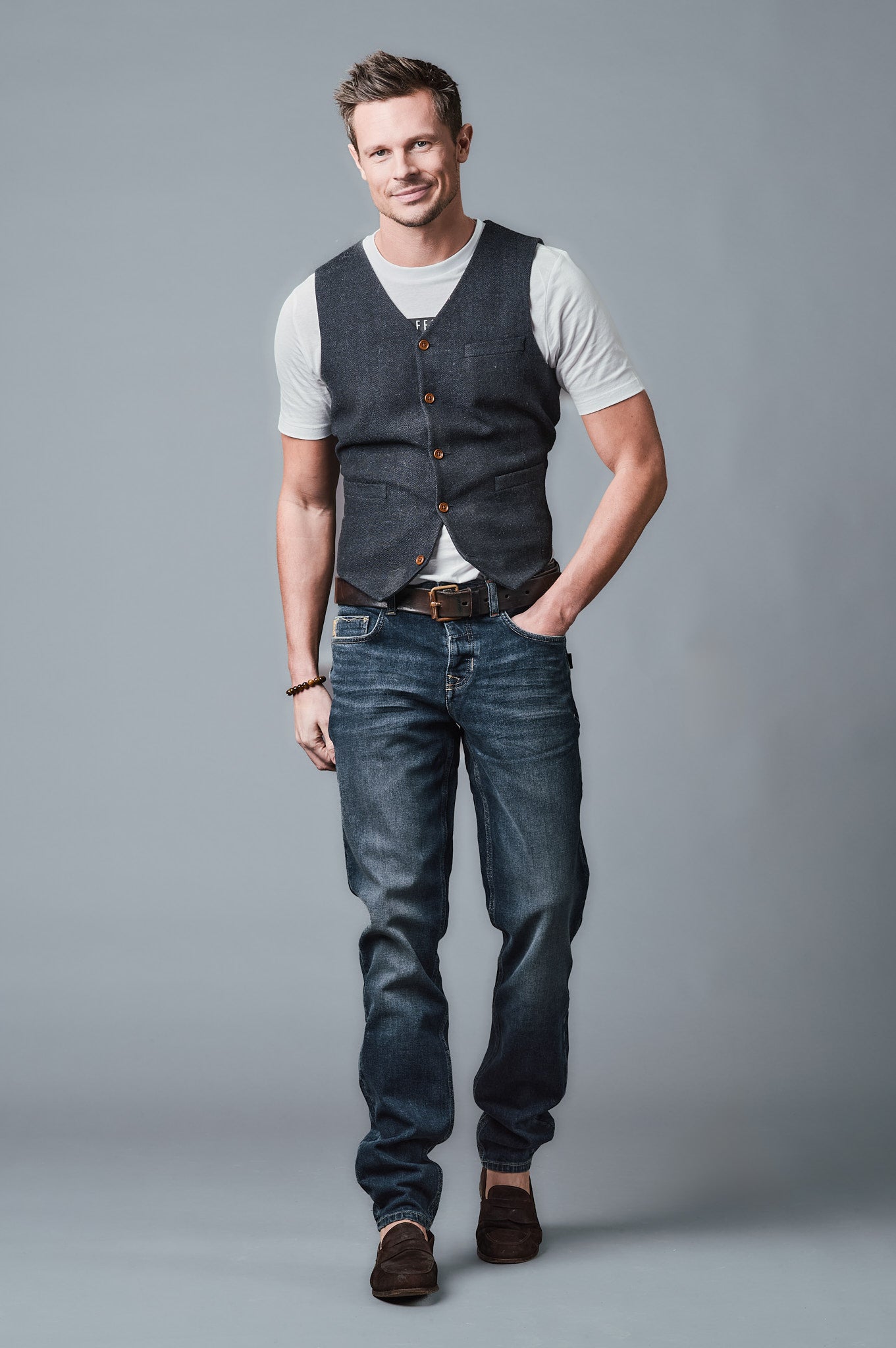DANNY Slim Fit - Dunkelblau - 513-12M