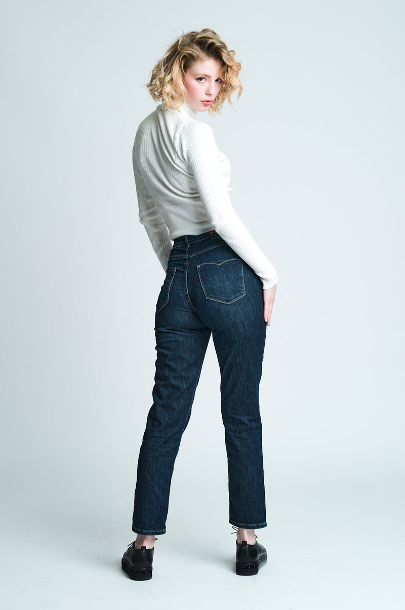 EMILY Slim Fit - Dunkelblau 1834-500-6M **NEU**
