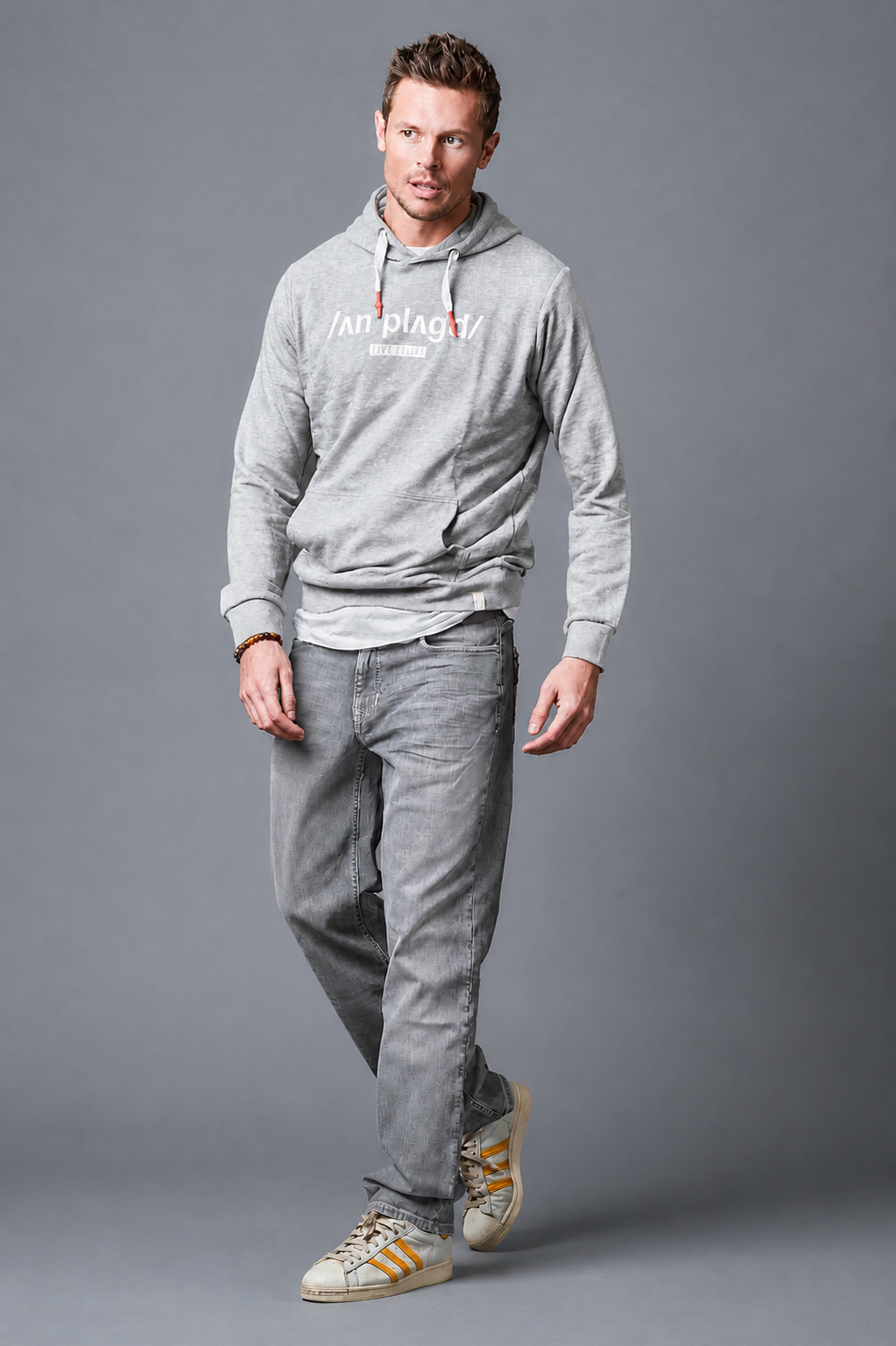 ELLIOT Relaxed Fit - Hellgrau - 733-36M