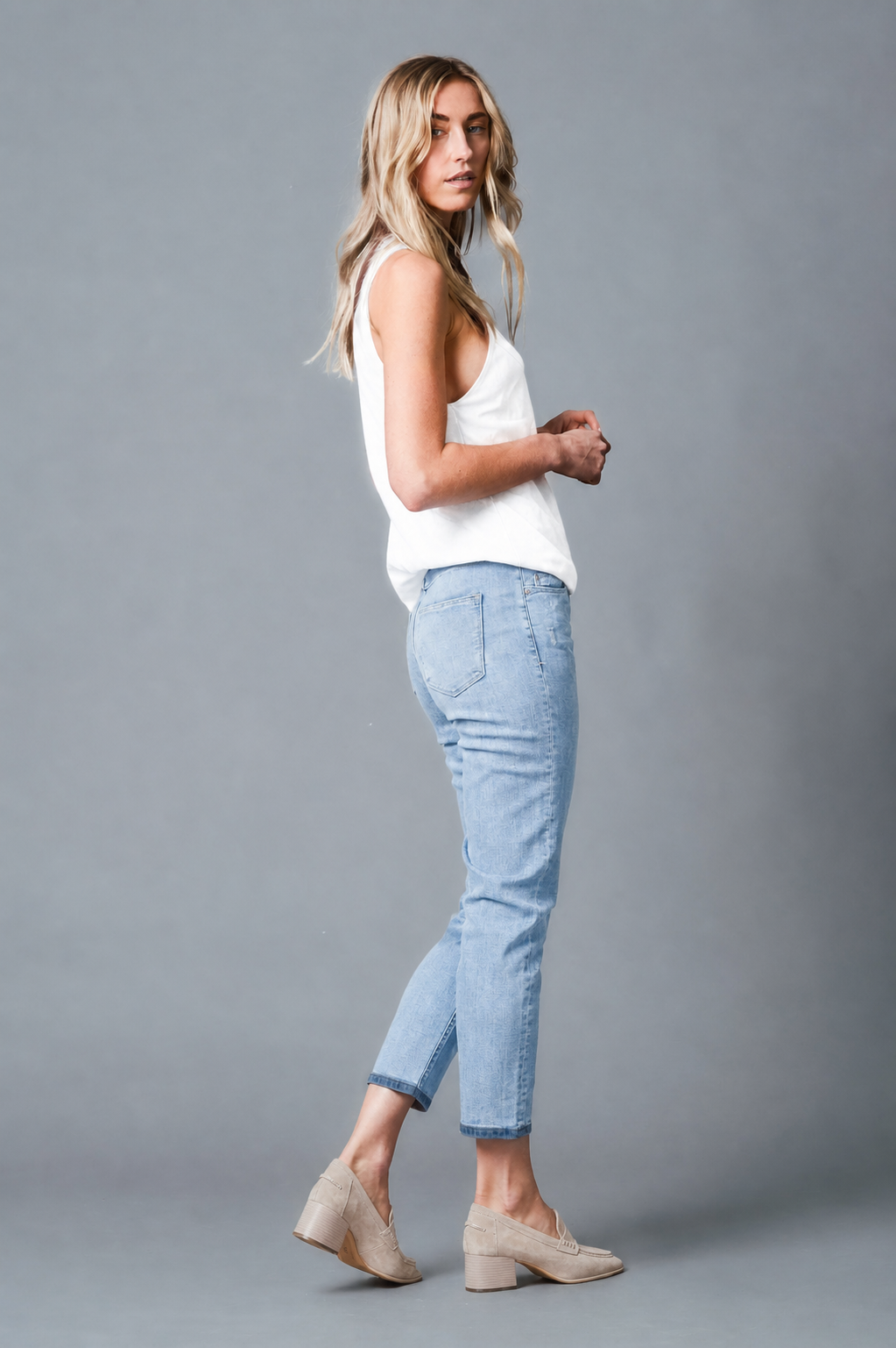 EMILY Relaxed Fit - Hellblau - 550-54M