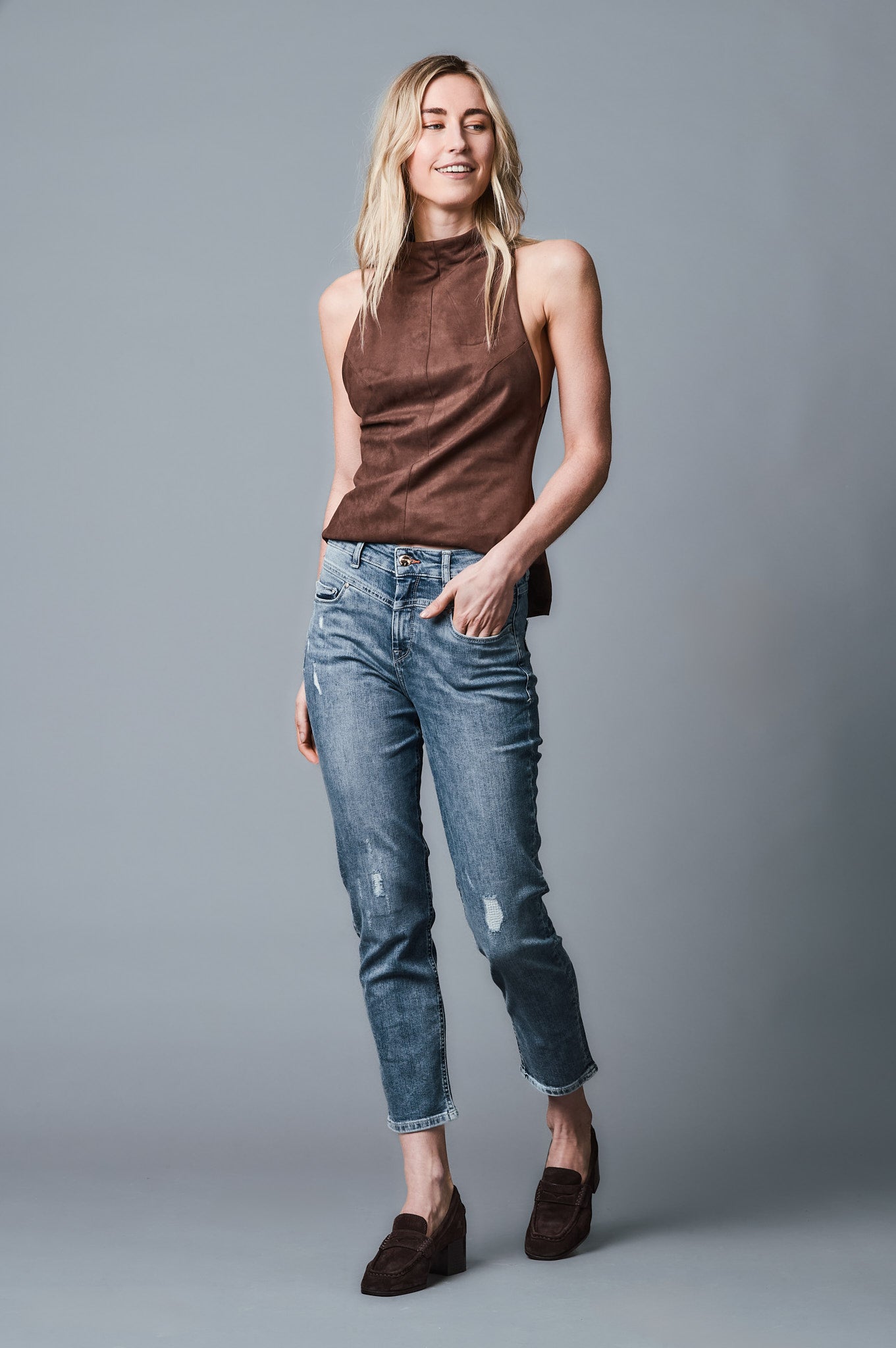 EMILY Relaxed Fit - Hellblau Vintage Collection