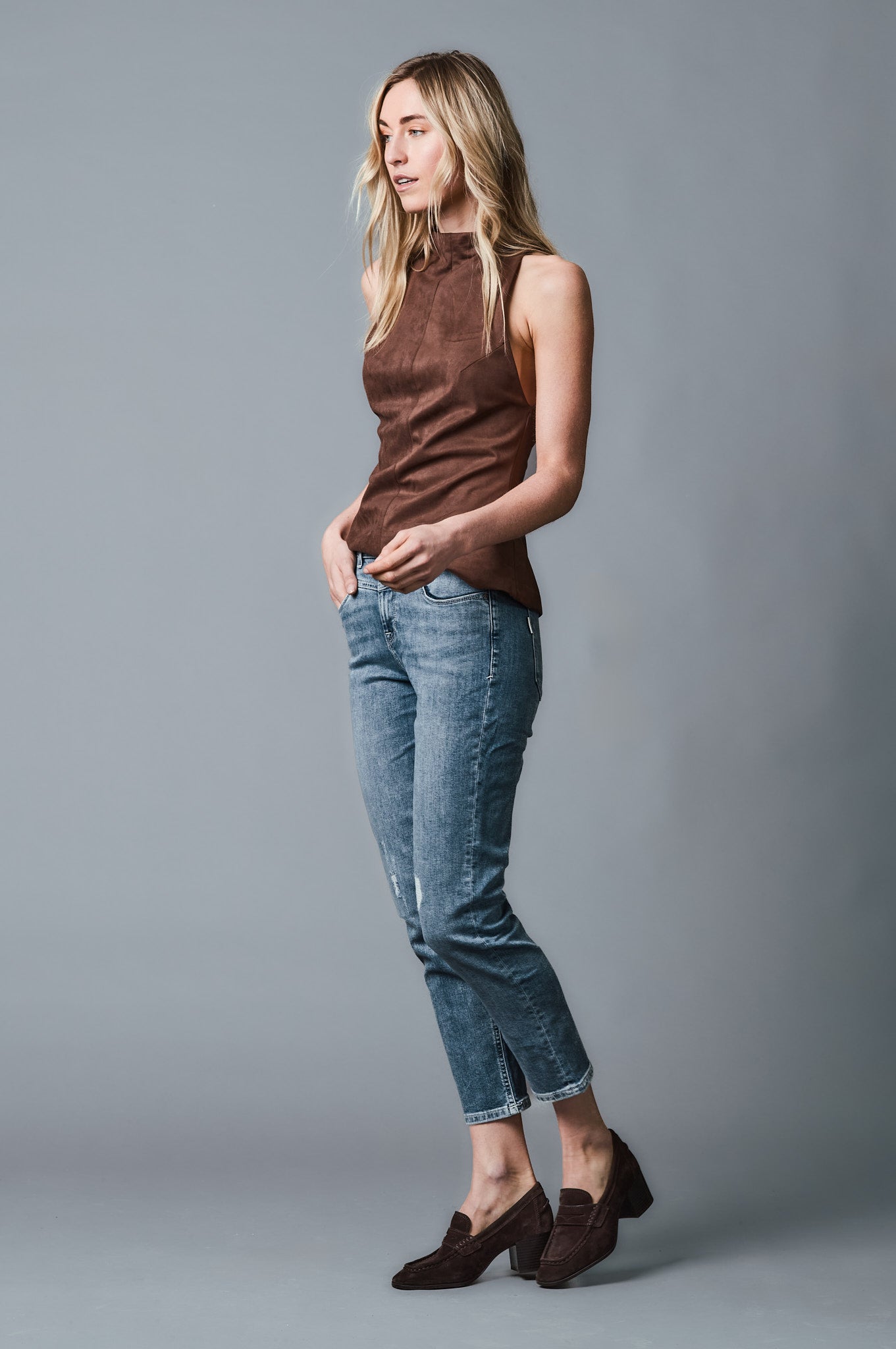EMILY Relaxed Fit - Hellblau Vintage Collection