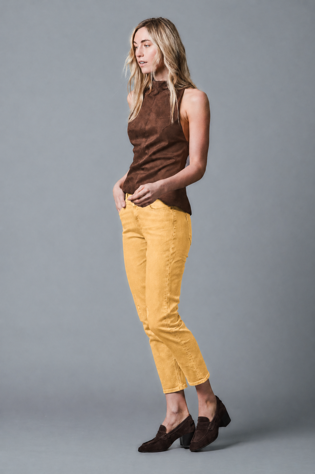 EMILY Relaxed Fit - Yellow