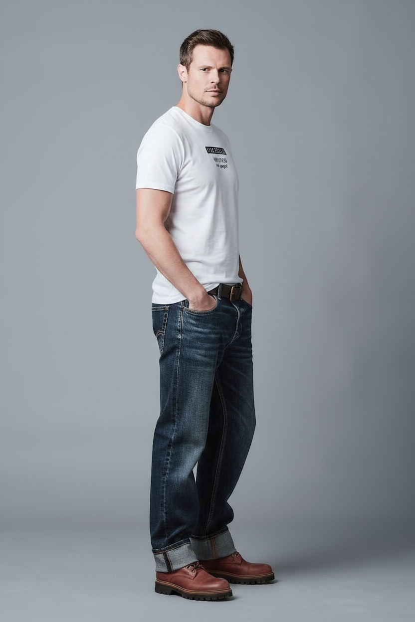 LUCA - T-Shirt - Slim Fit - White