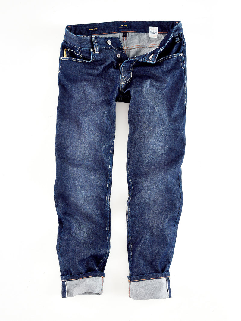 DANNY Slim Fit - mittelblau 523-24M