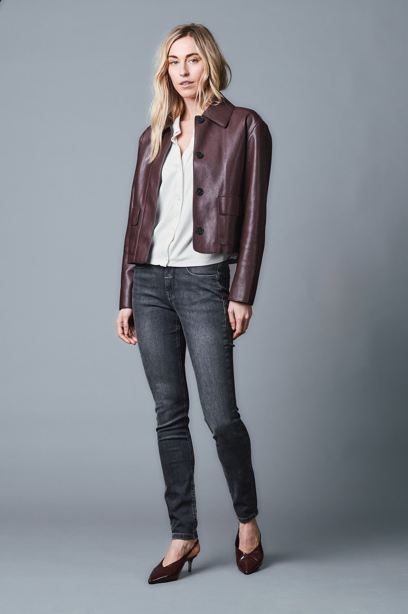 GRACIA Slim Fit - Anthrazit - 723-24M