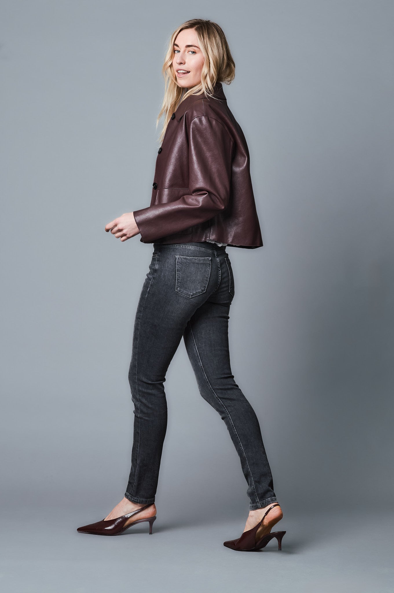 GRACIA Slim Fit - Anthrazit - 723-24M