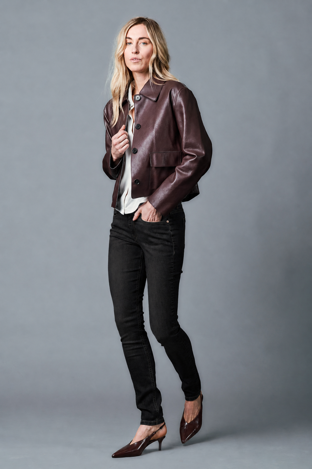 GRACIA Slim Fit - Schwarz 613-12M