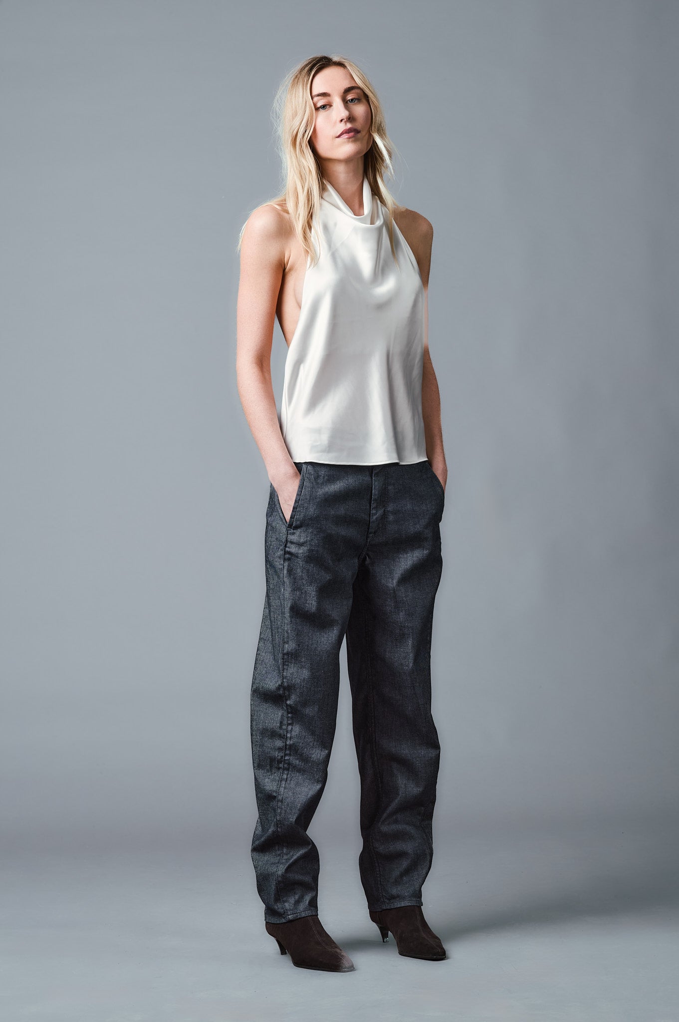 INA Wide Leg - Dunkelblau - 510-12M
