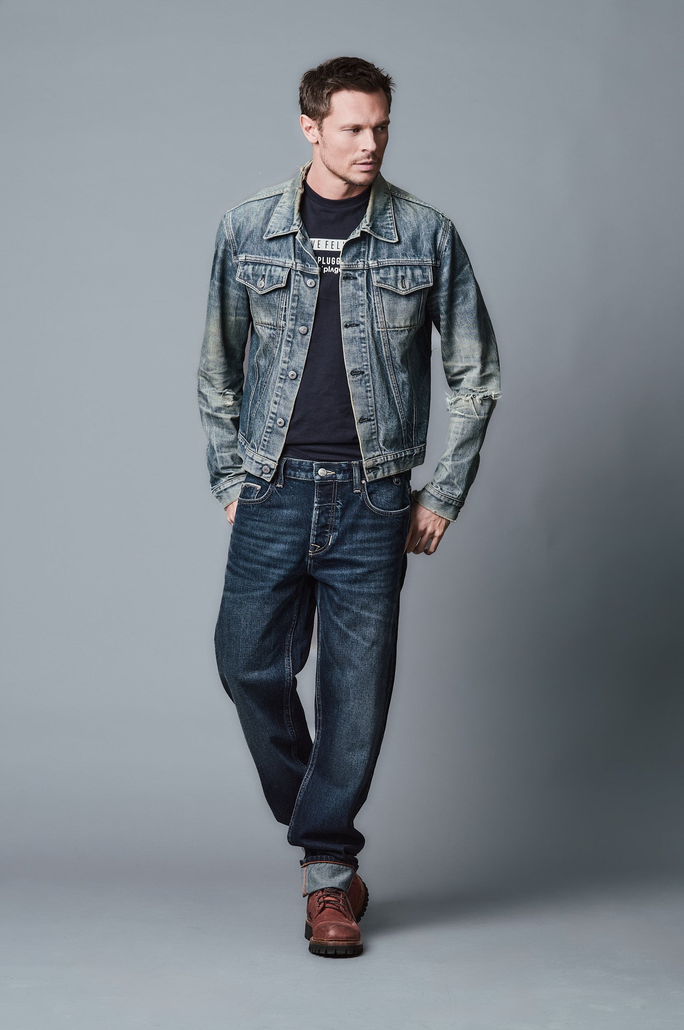Luuk Straight Fit - Red Selvage - Dunkelblau - 508-6M