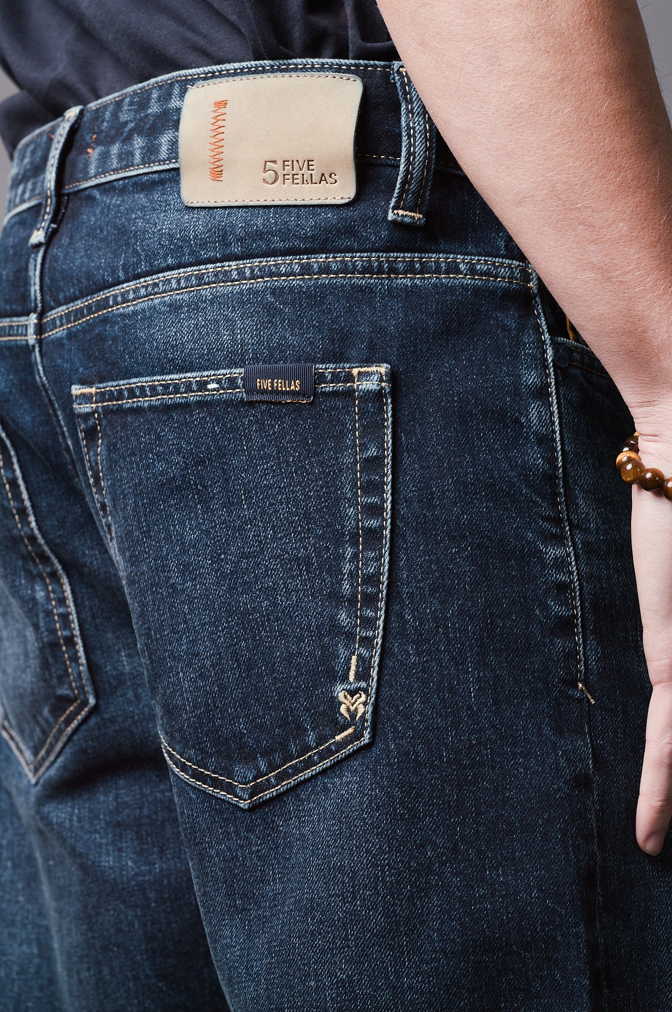 Luuk Straight Fit - Red Selvage - Dunkelblau - 508-6M