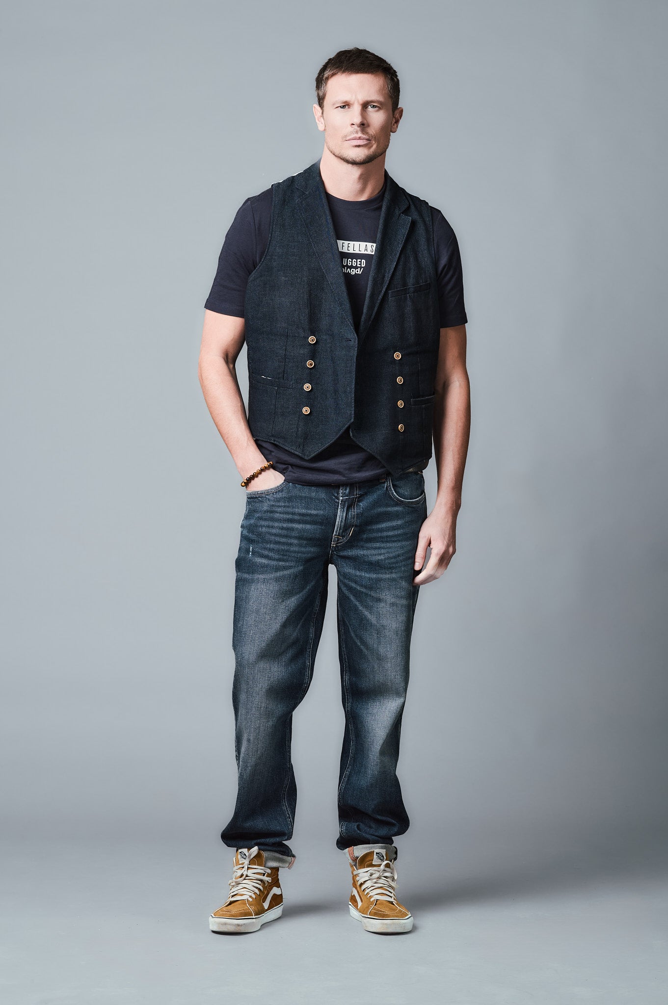Luuk-Z Straight Fit - Organic Cotton - Dunkelblau - 508-6M