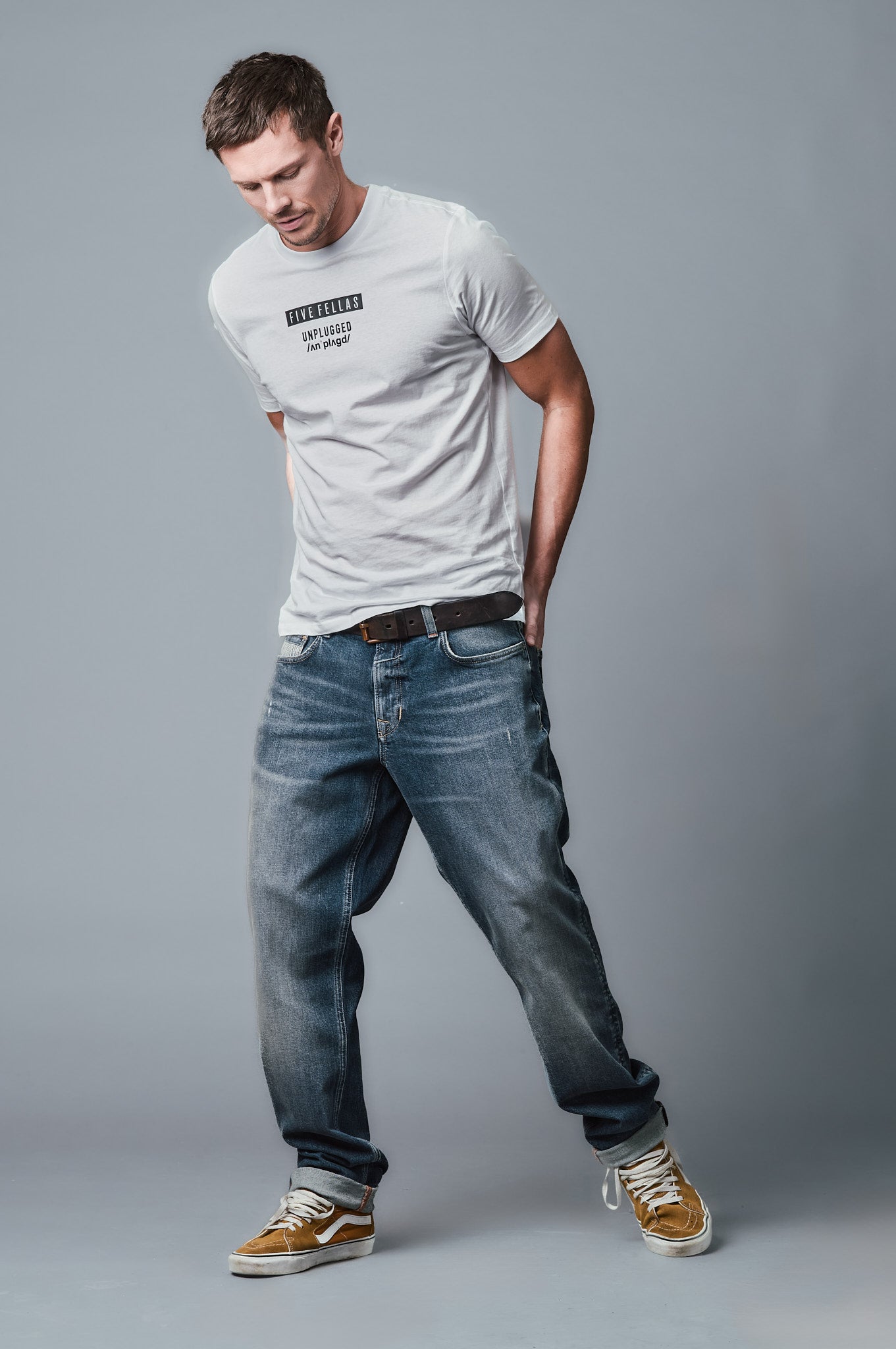 DANNY Slim Fit - Cross Hedge