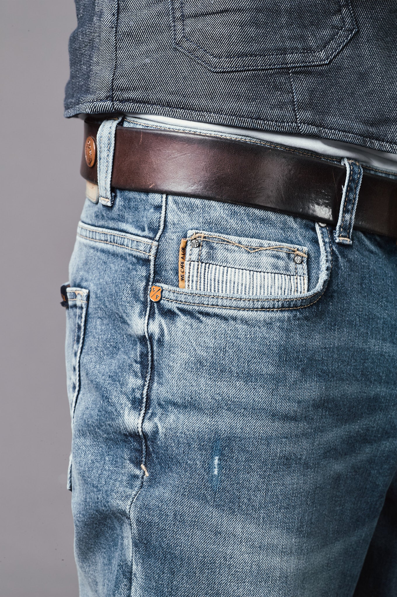 Luuk-Z Straight Fit - Organic Cotton - Hellblau - 538-36M
