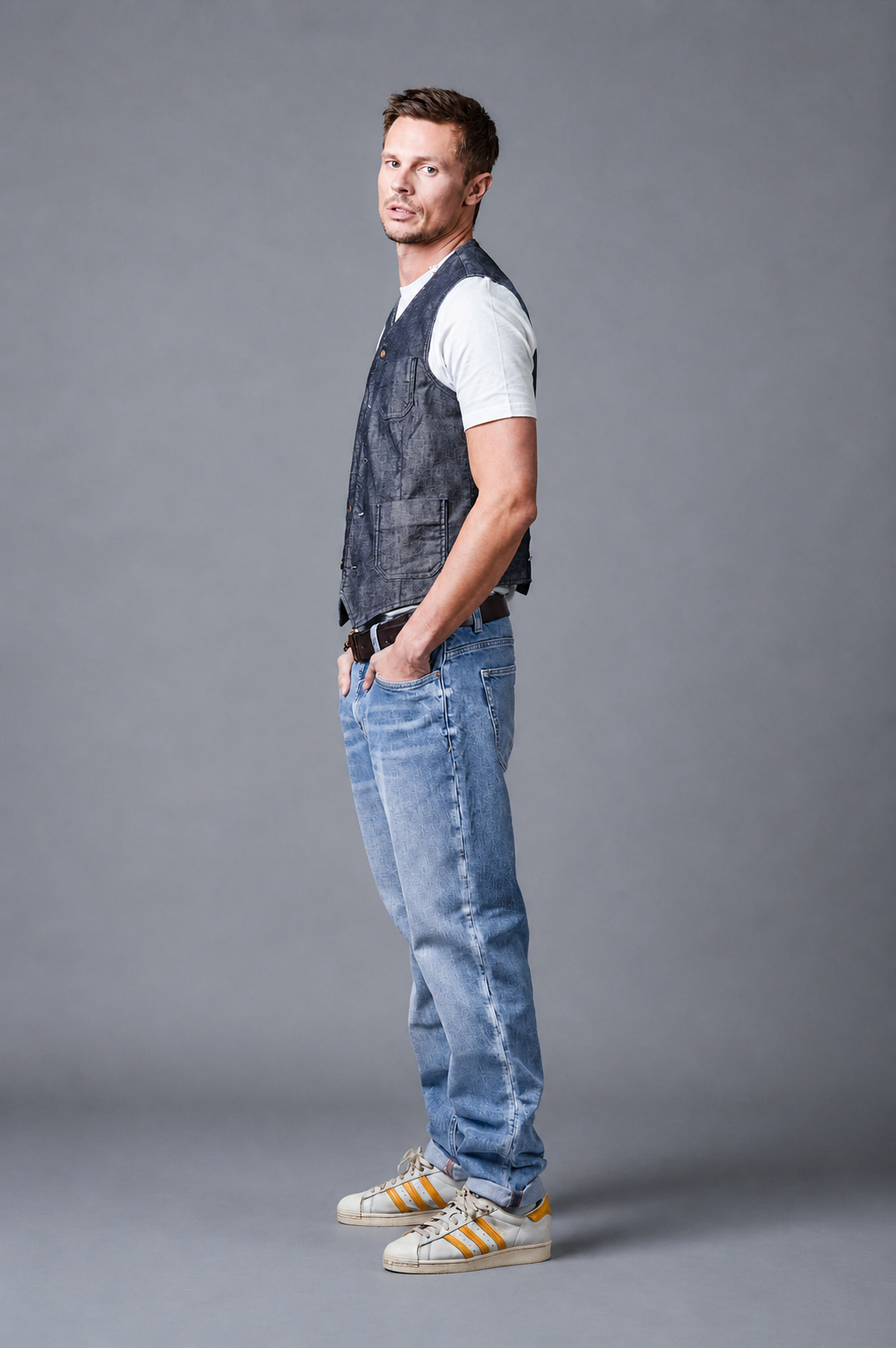 Luuk-Z Straight Fit - Light Denim - Hellblau