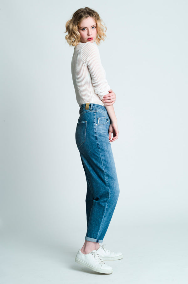 MAYA Mom Jeans - light blue 533-36M