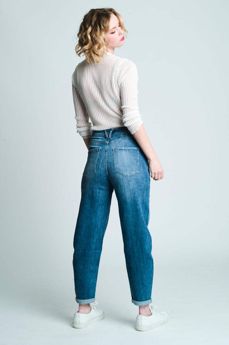 MAYA Mom Jeans - light blue 533-36M