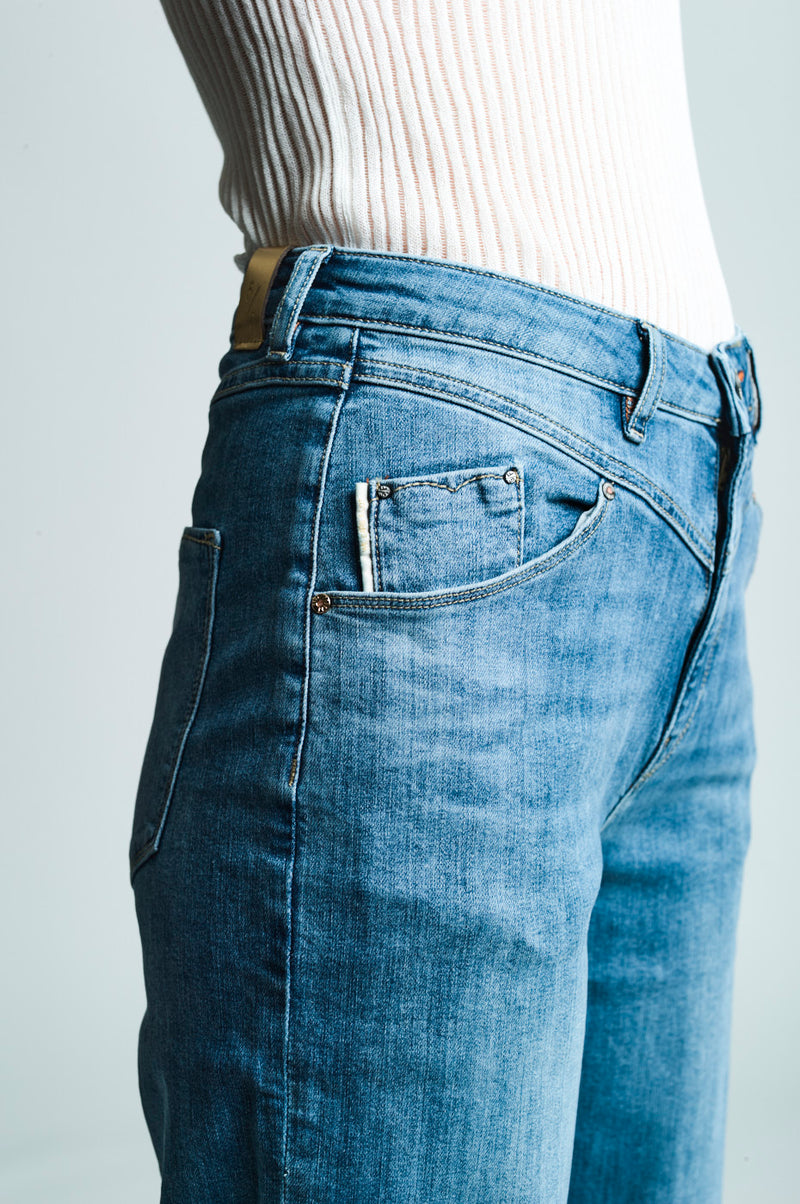 MAYA Mom Jeans - light blue 533-36M