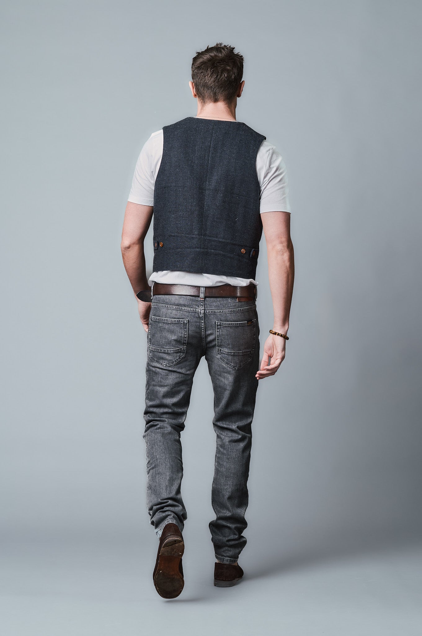 DANNY Slim Fit - Anthrazit -723-24M