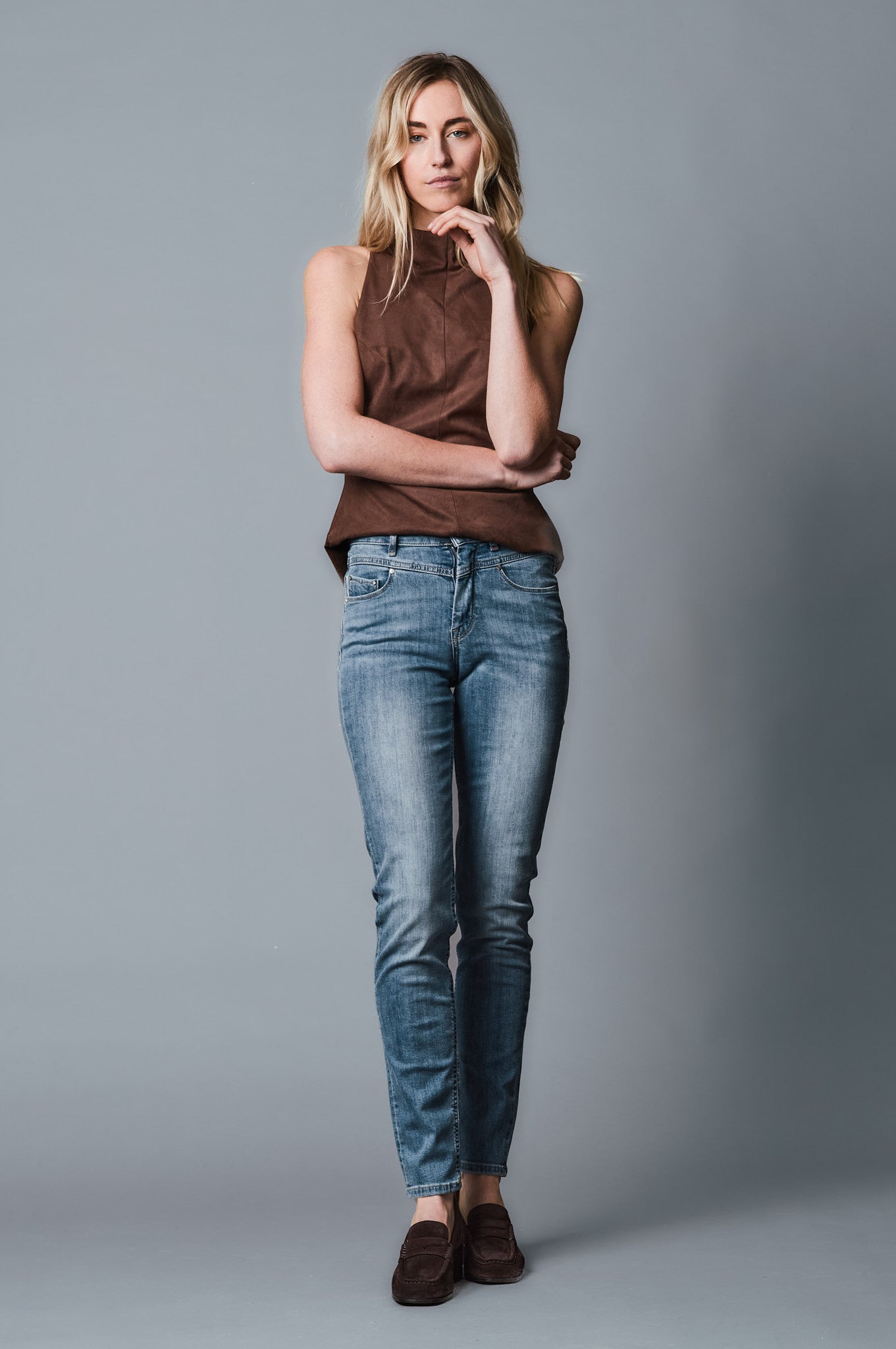 EMILY Relaxed Fit - Hellblau - 533-36M