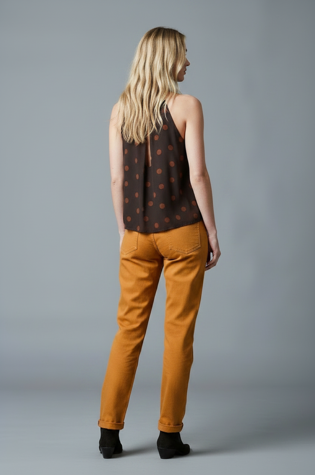 OLIVIA Barrel Fit - Burned Orange