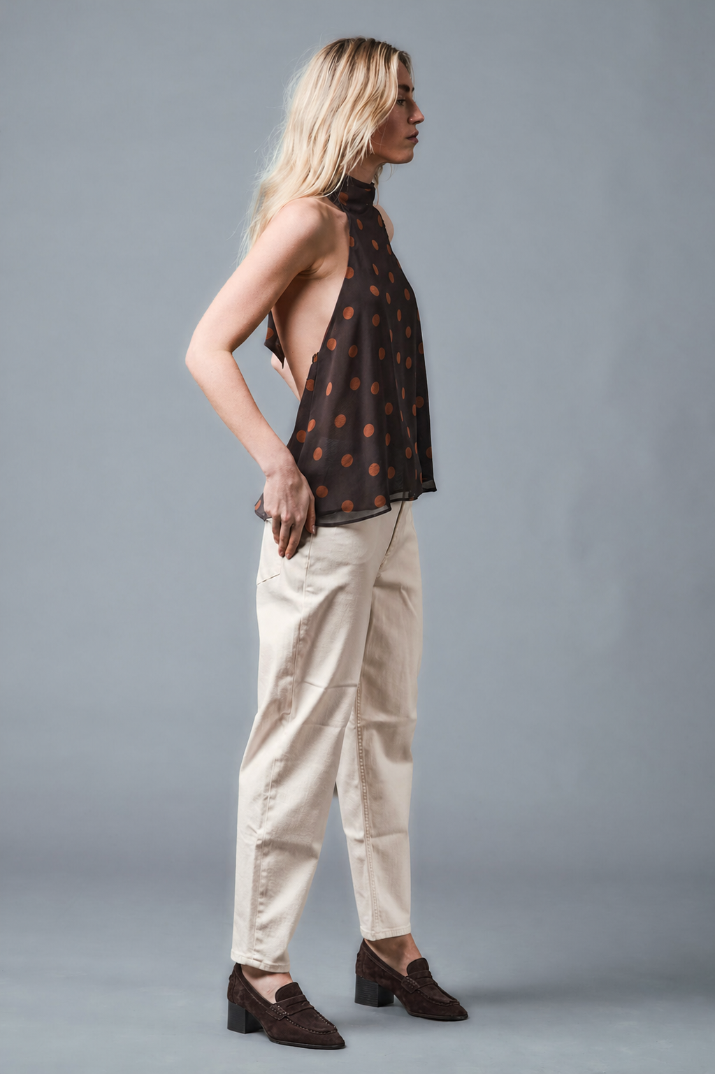 OLIVIA Barrel Fit - Beige