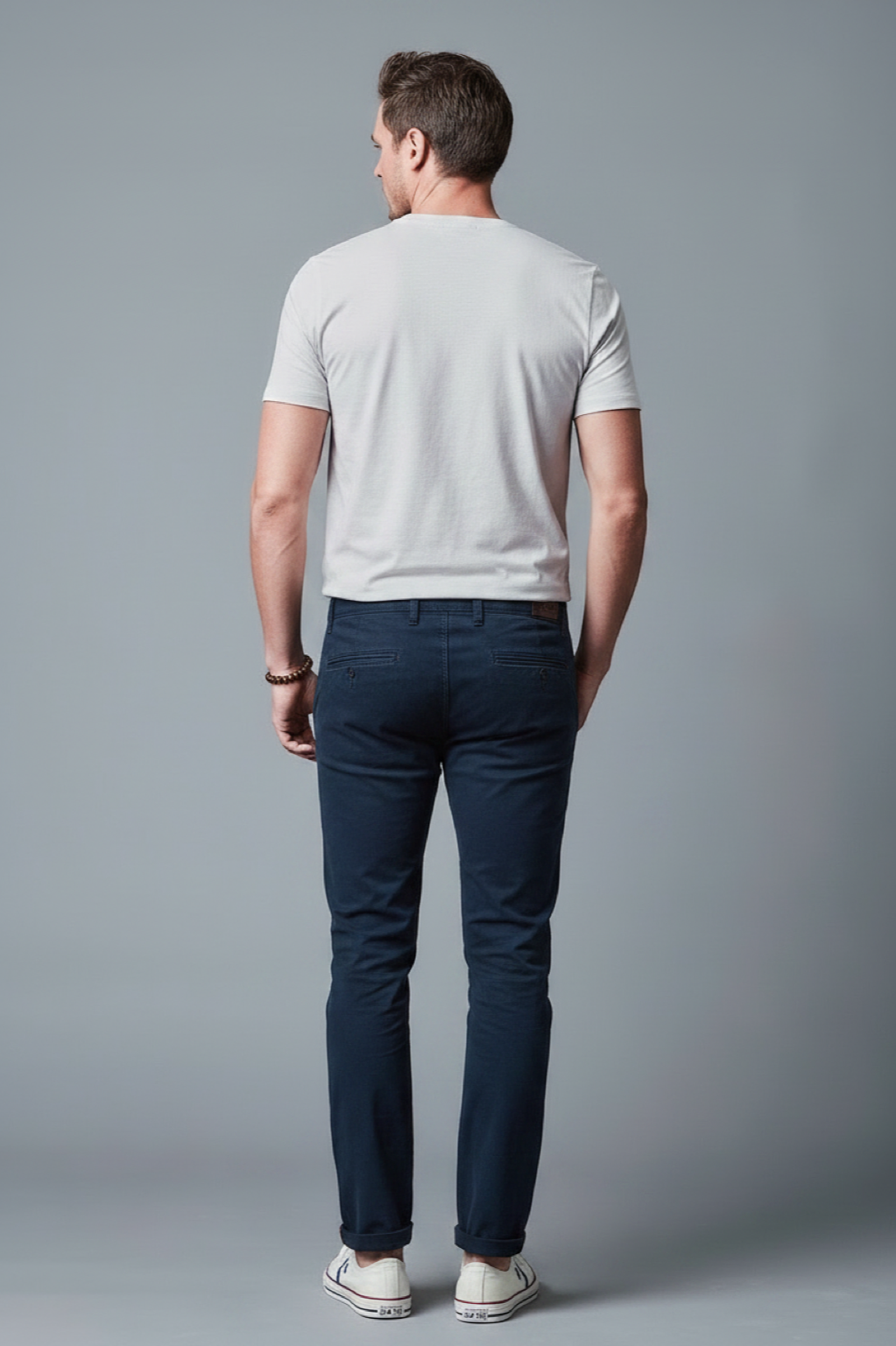 TIM Slim Fit - Twill - Navy